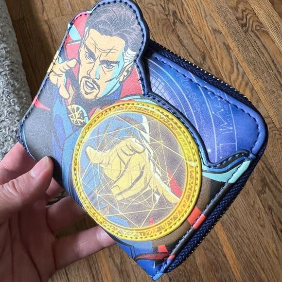 Loungefly Marvel Doctor Strange Ziparound Wallet - Picture 5 of 8